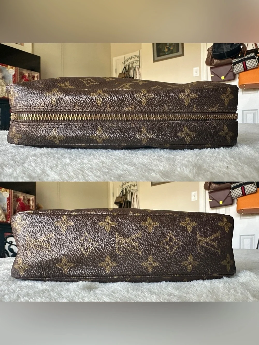Louis Vuitton Monogram Trousse 23 Accessory Pouch.